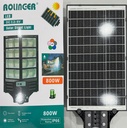Farola Solar Integrada 5 Foco 800w