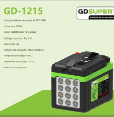 [GD-1215] Fuente De Alimentacion