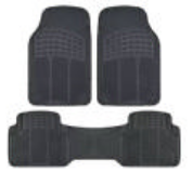[HC4002] ALFOMBRA CAUCHO 3PZ NR